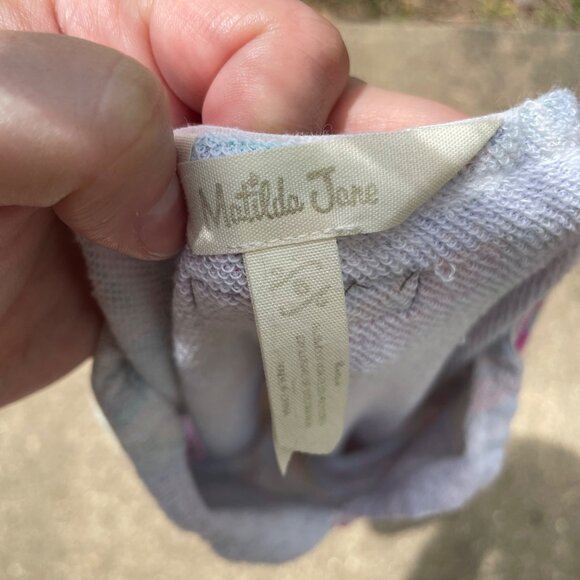 Matilda Jane Colorful Vibrant Paisley Beach Coverup Dress with Pockets Sz 6 - Picture 4 of 6